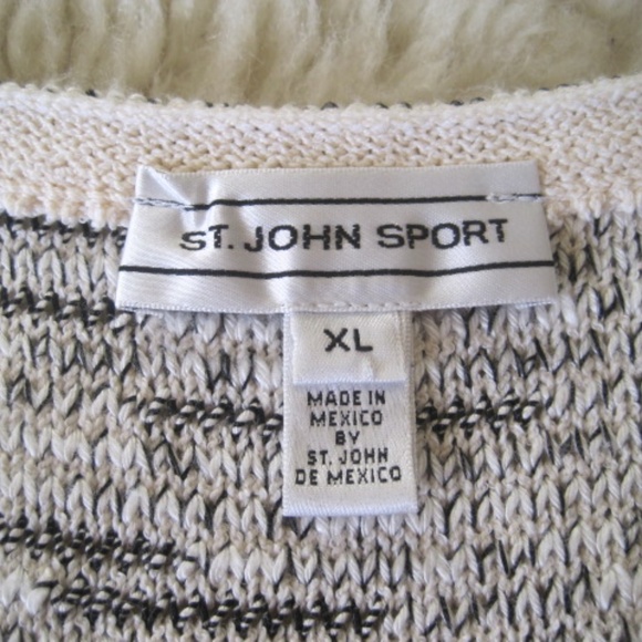 St.John Sport Knit Shell Top - Picture 3 of 6